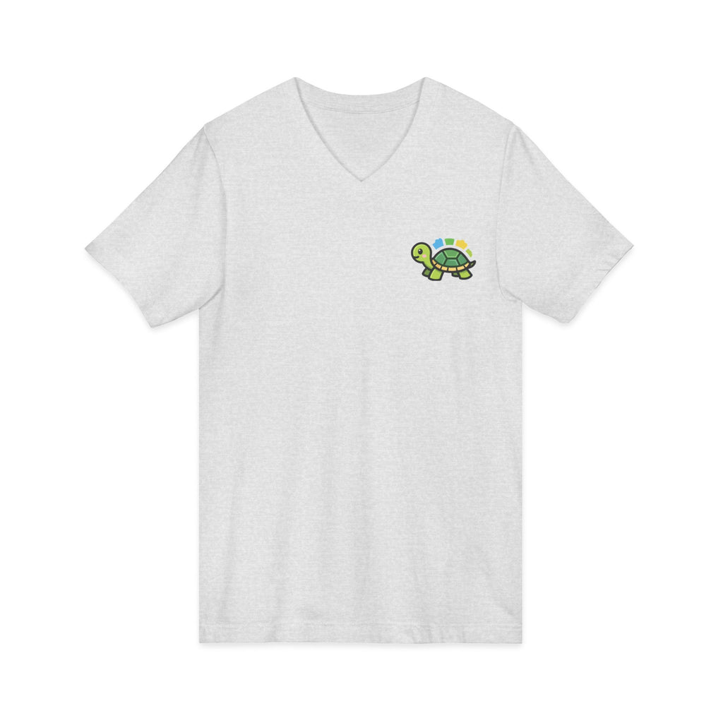 HatchSafe Turtle Logo V-Neck Tee