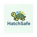 HatchSafe Timmy the Turtle Logo Car Magnet