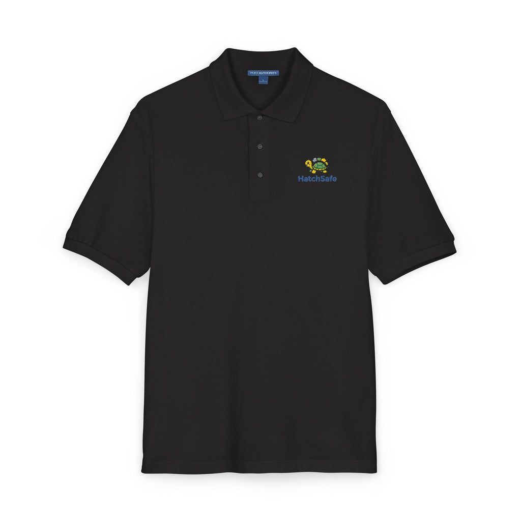 Embroidered Unisex Turtle Polo Shirt