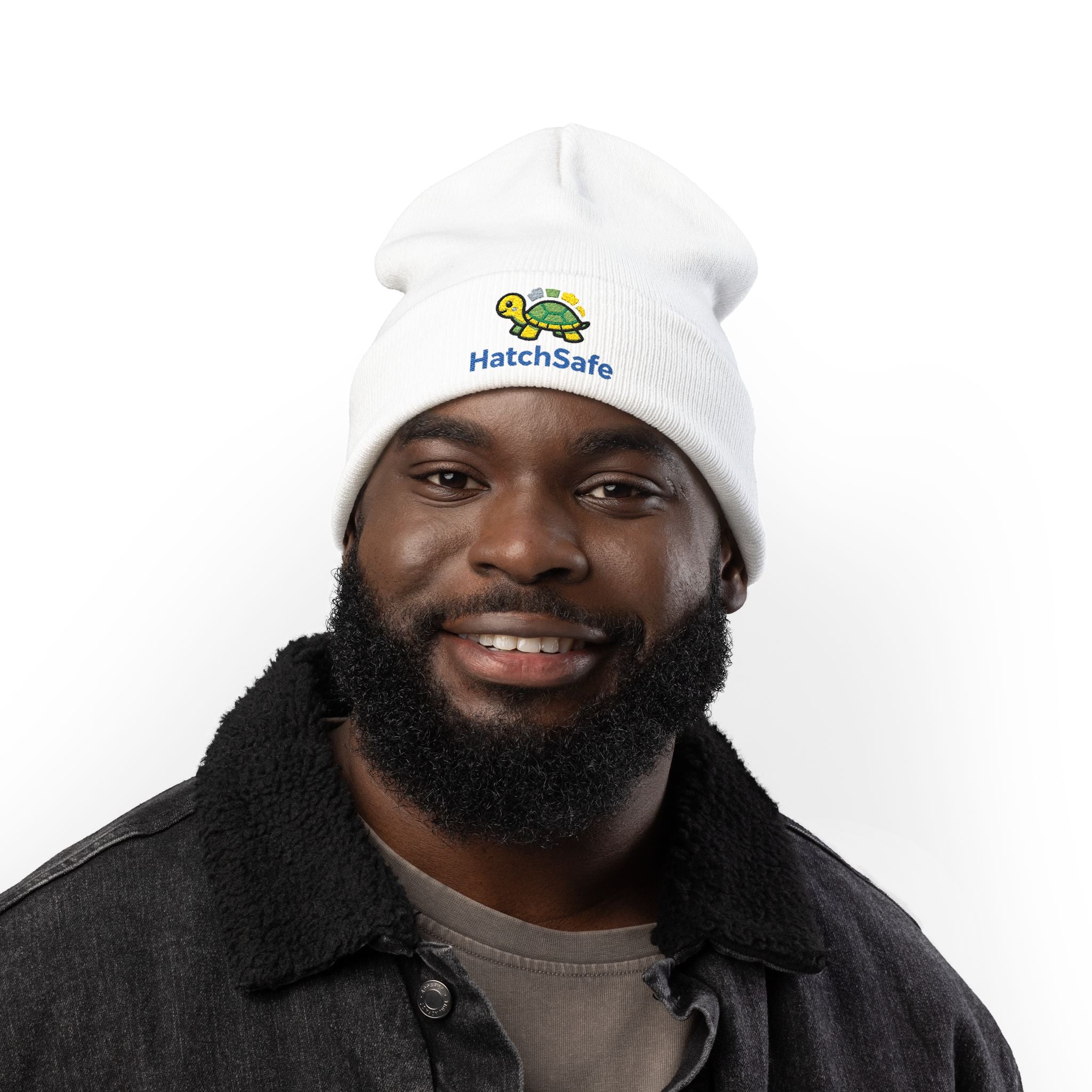 Embroidered Sea Turtle Beanie