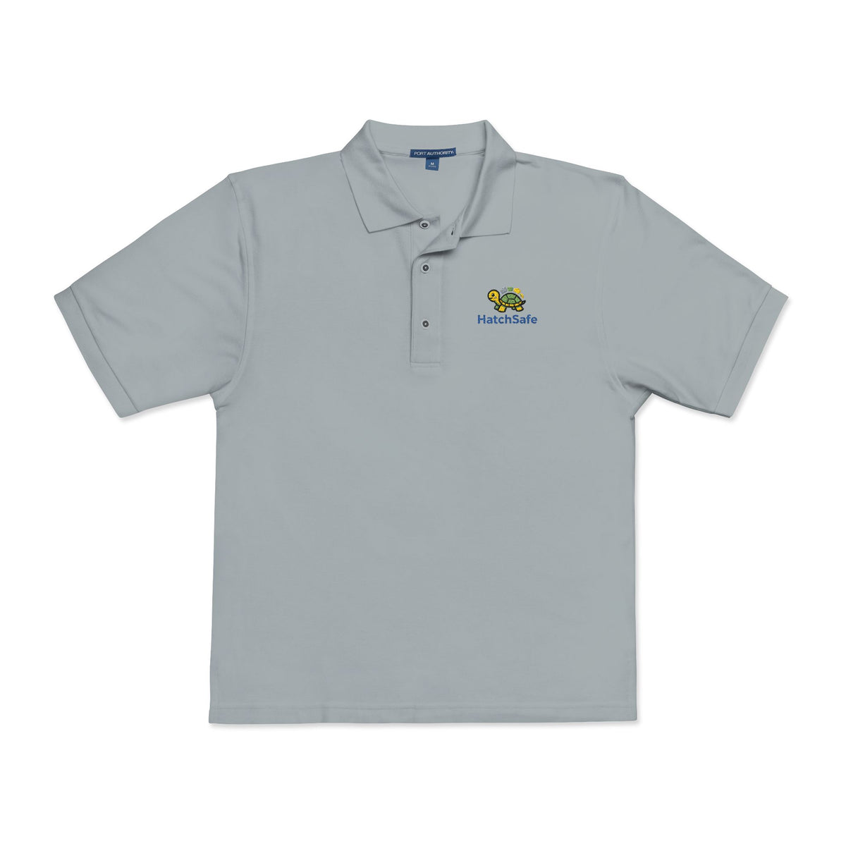 Embroidered Unisex Turtle Polo Shirt