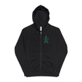 Unisex Zip-Up Sea Turtle Hoodie