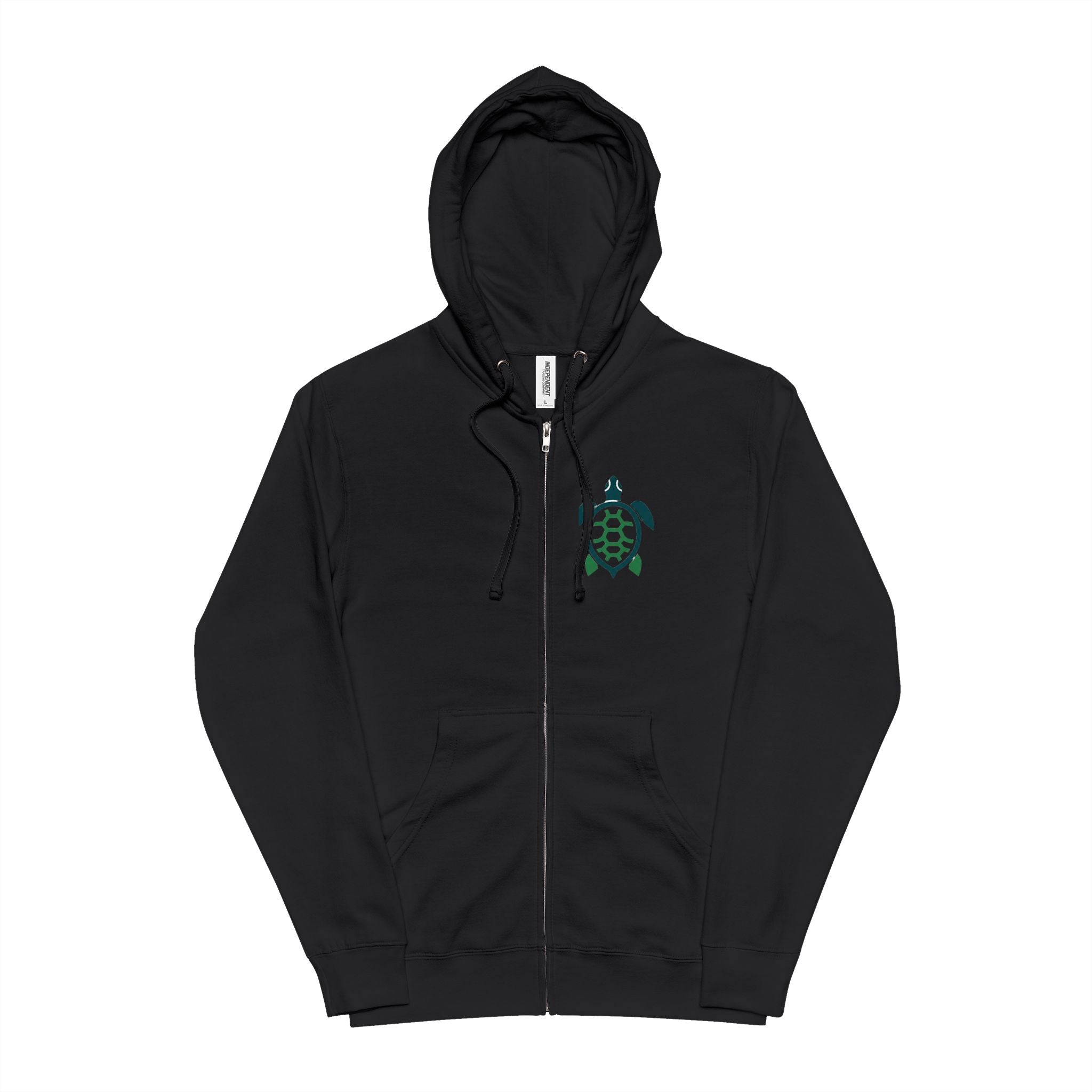 Unisex Zip-Up Sea Turtle Hoodie