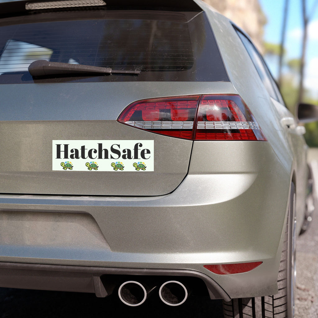 HatchSafe Timmy the Turtle Logo Car Magnet