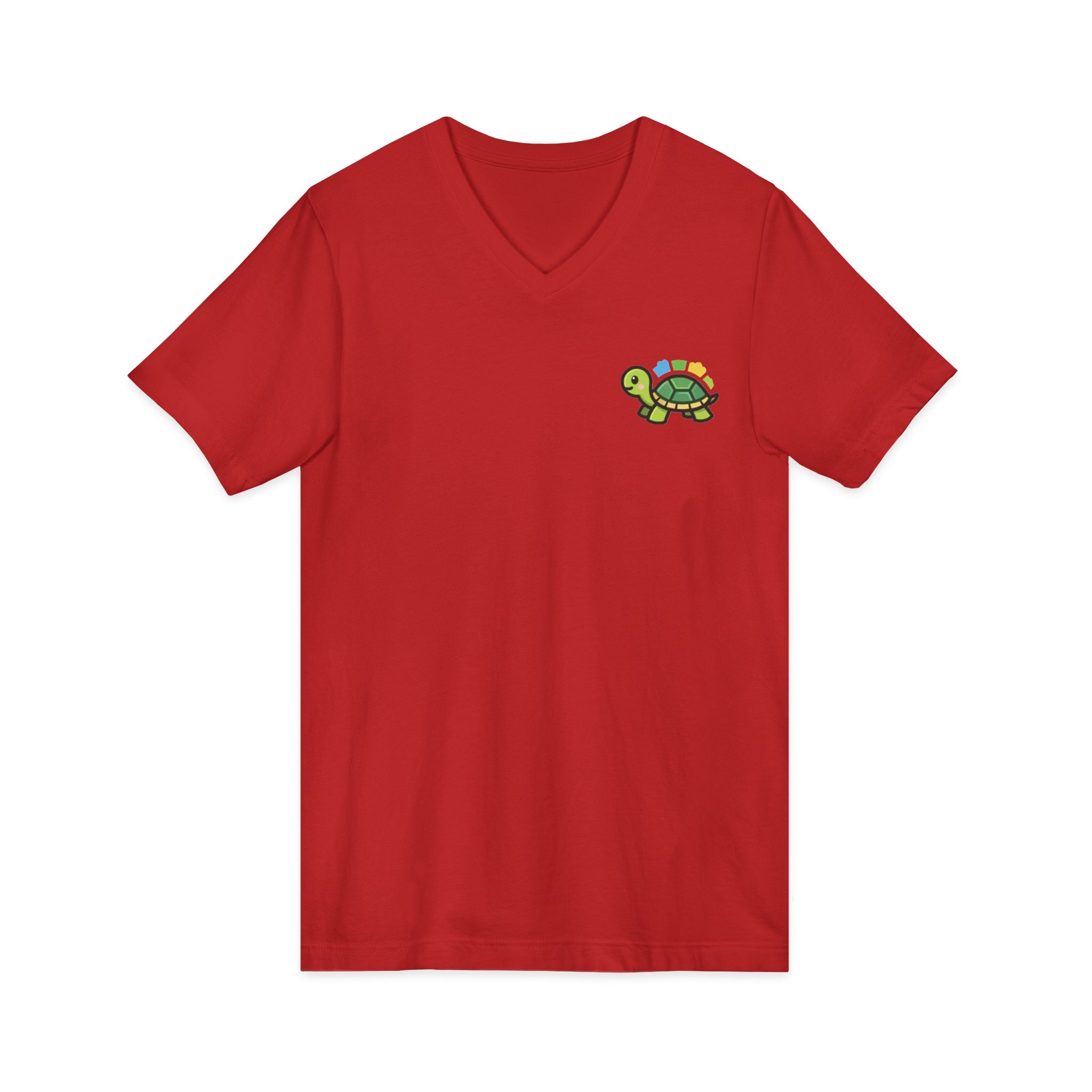 HatchSafe Turtle Logo V-Neck Tee
