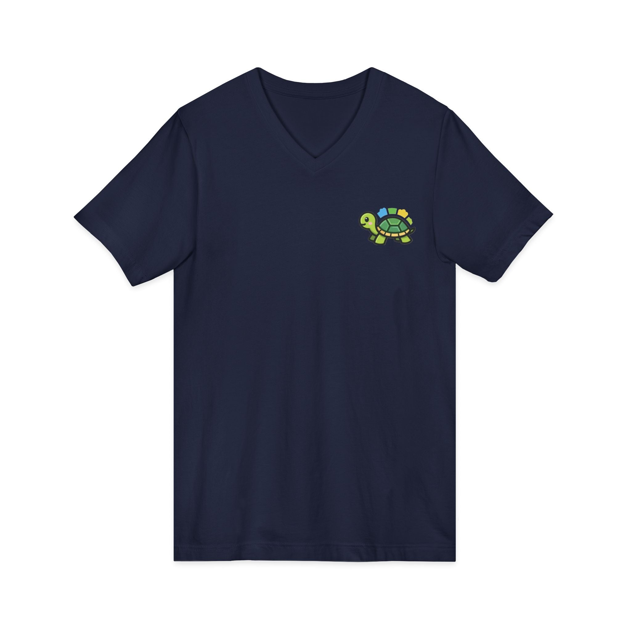HatchSafe Turtle Logo V-Neck Tee