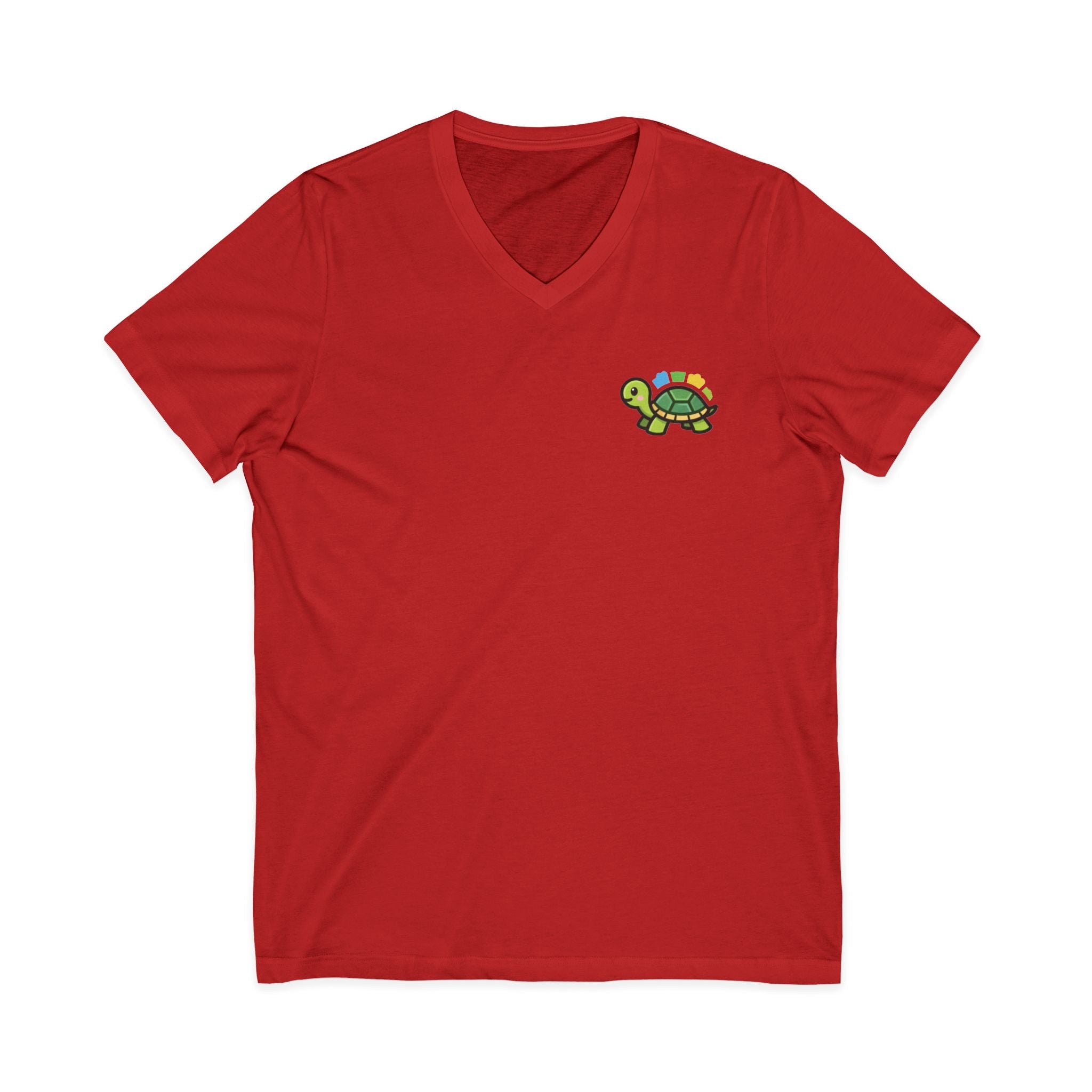 HatchSafe Turtle Logo V-Neck Tee