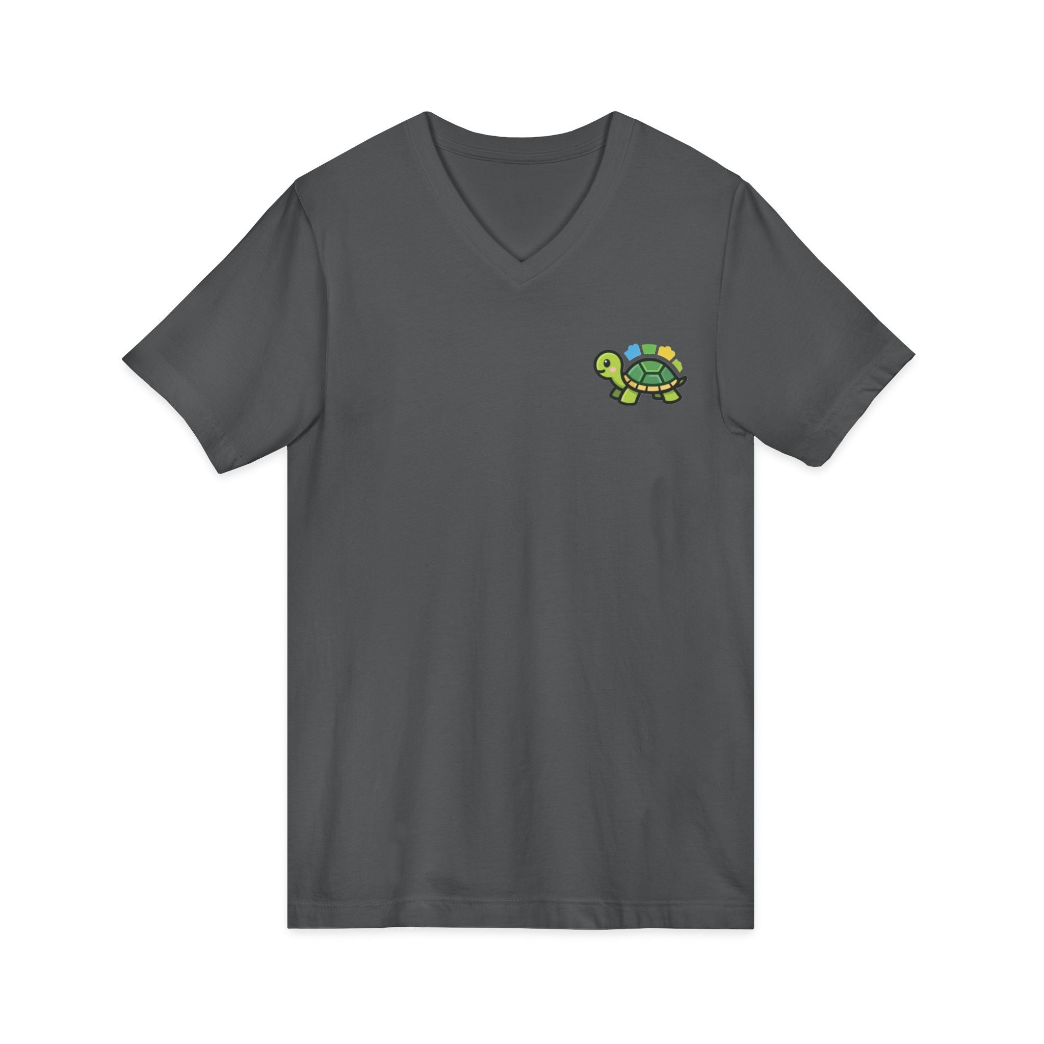 HatchSafe Turtle Logo V-Neck Tee