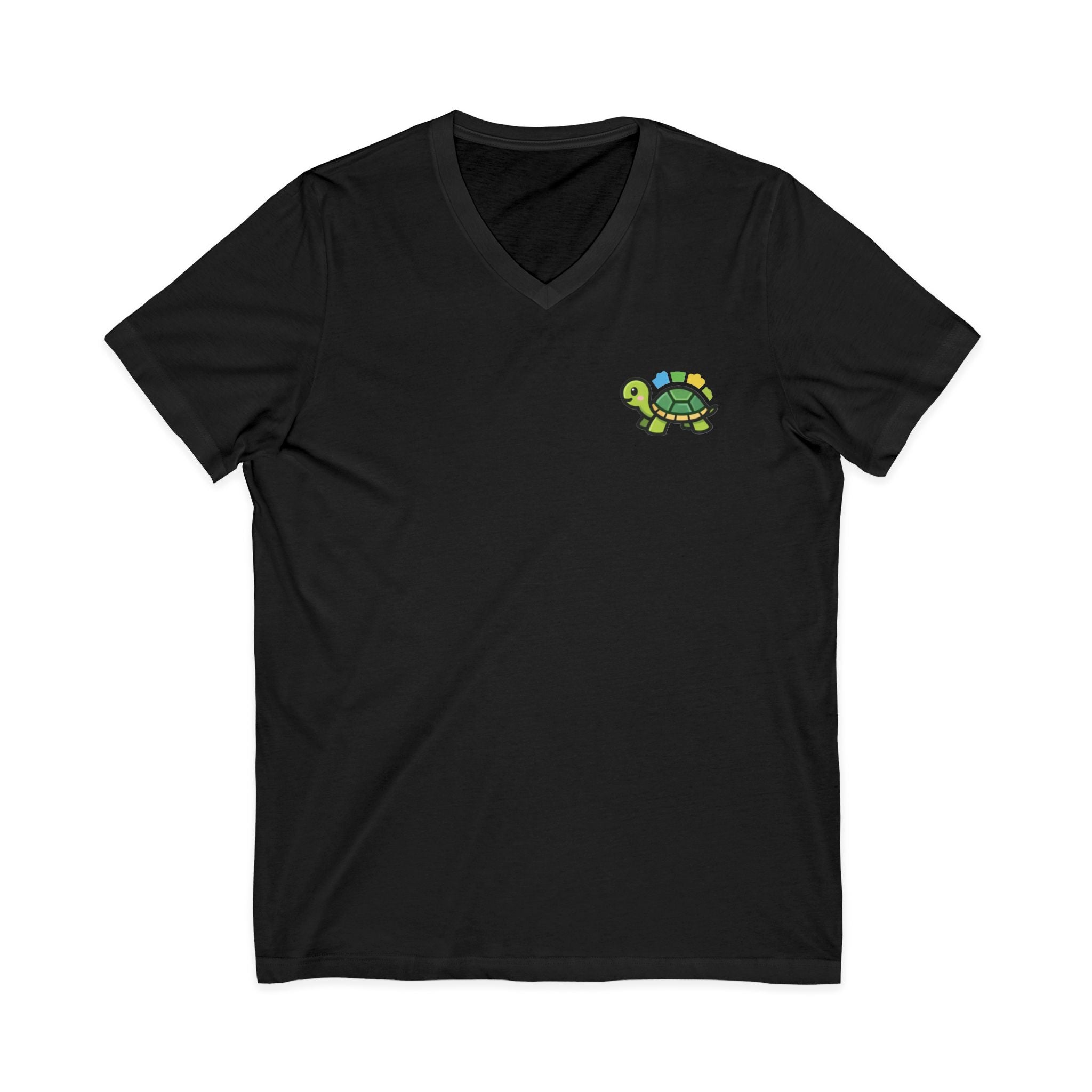 HatchSafe Turtle Logo V-Neck Tee