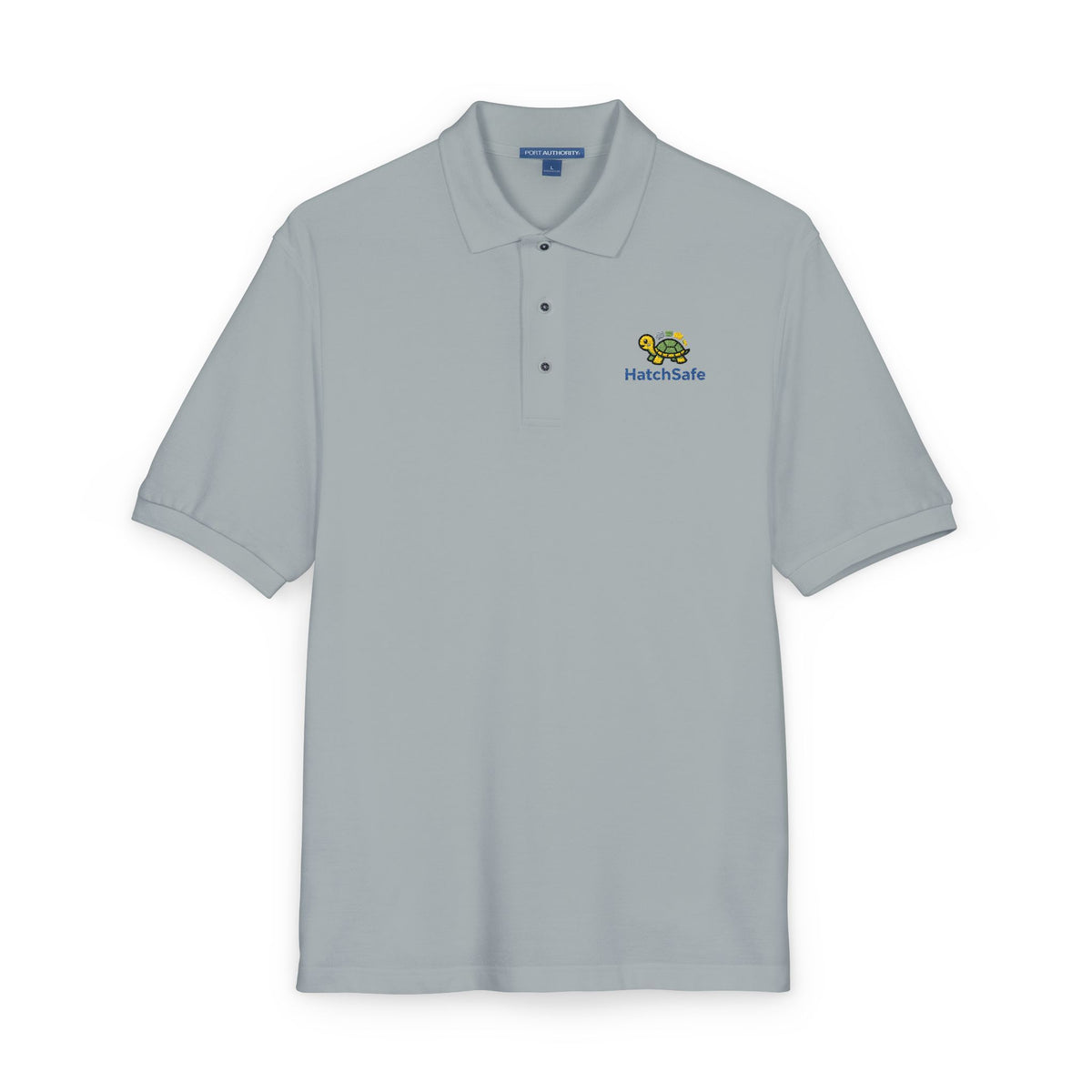 Embroidered Unisex Turtle Polo Shirt