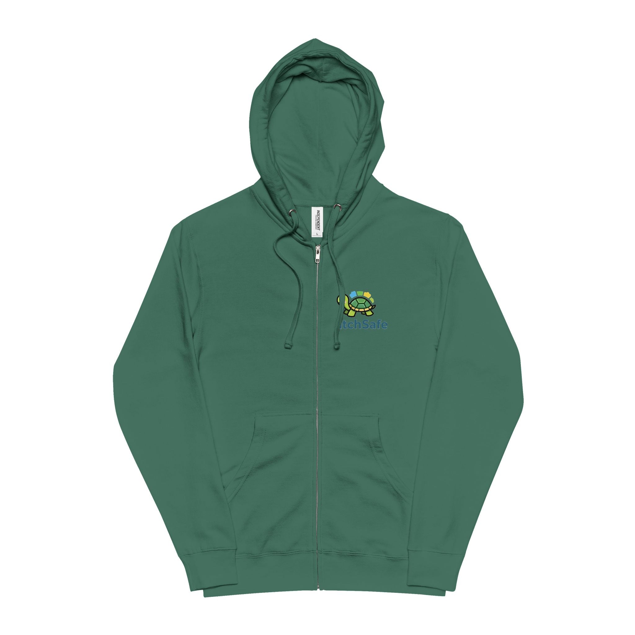 Unisex Zip-Up Sea Turtle Hoodie