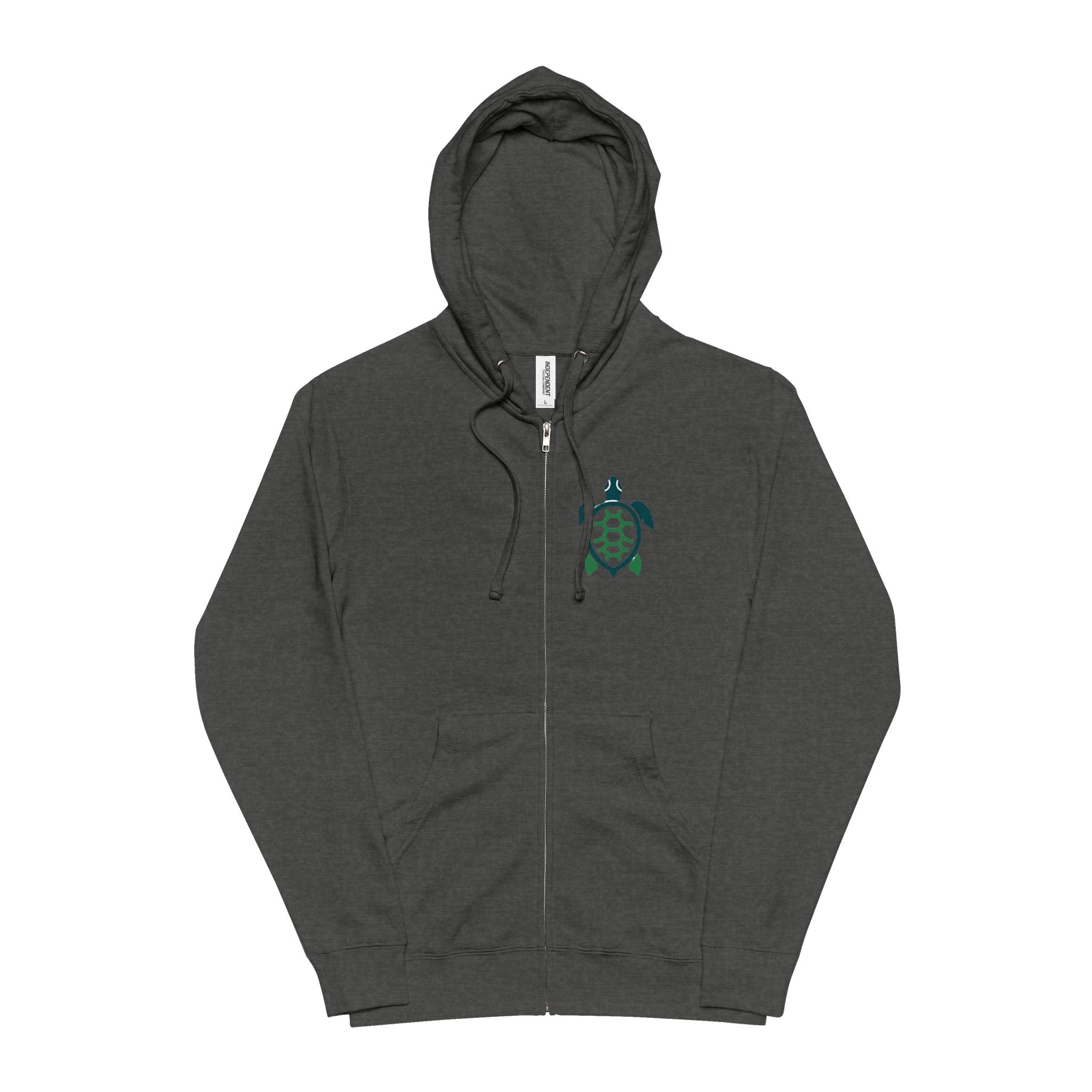Unisex Zip-Up Sea Turtle Hoodie