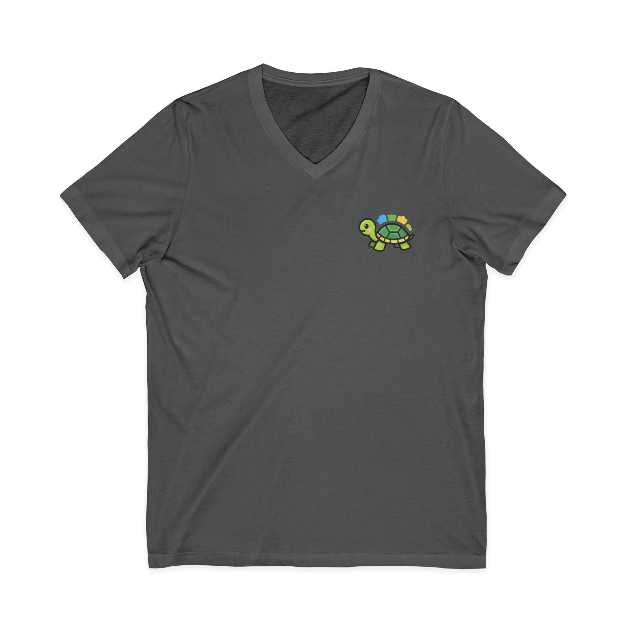 HatchSafe Turtle Logo V-Neck Tee