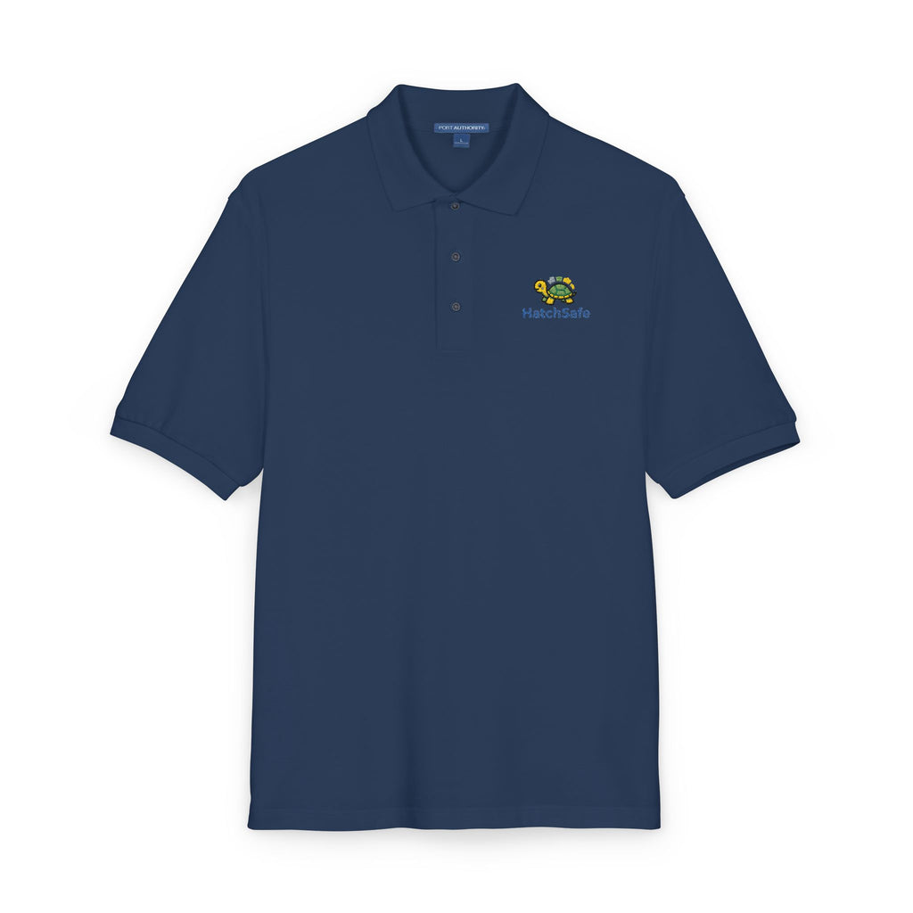 Embroidered Unisex Turtle Polo Shirt