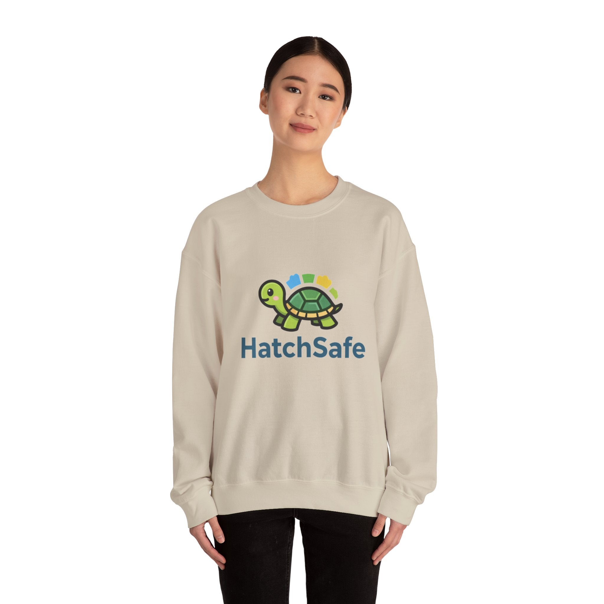 HatchSafe "Timmy The Turtle" Logo Cozy Pullover