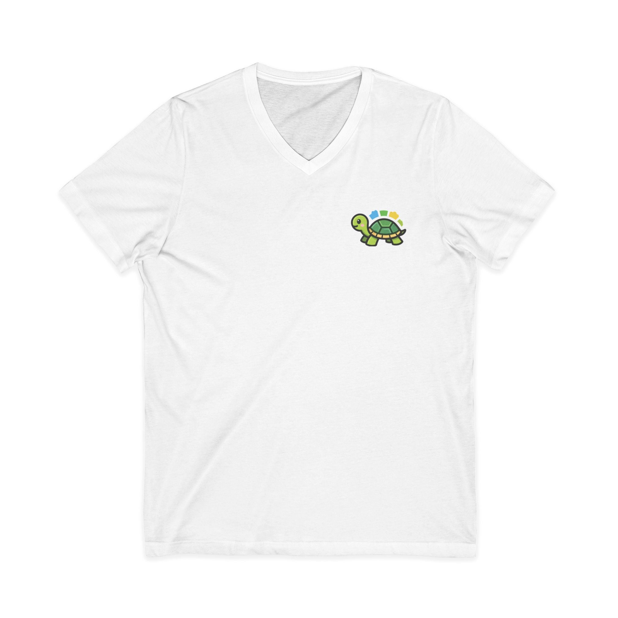 HatchSafe Turtle Logo V-Neck Tee
