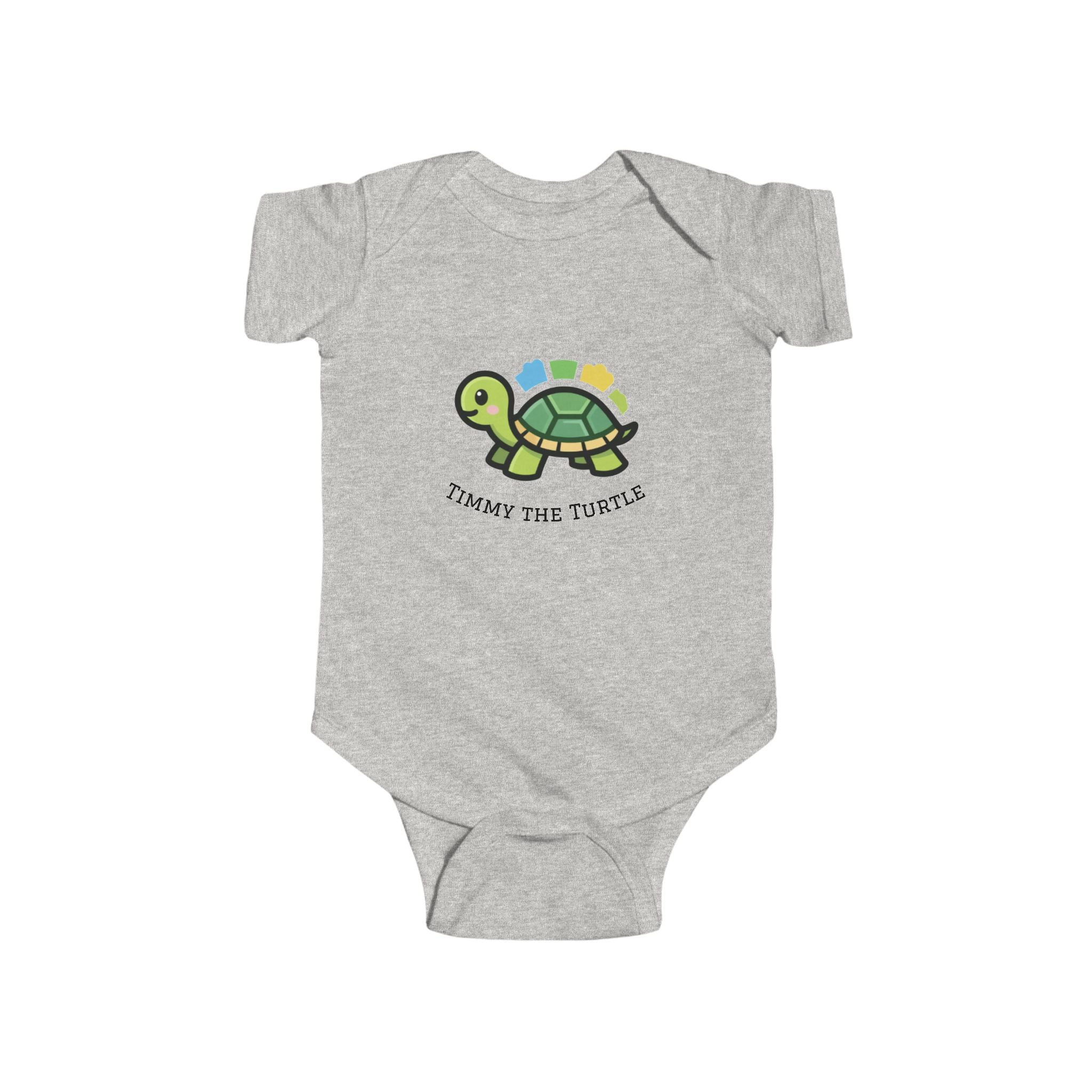 Baby Bodysuit "Timmy the Turtle" Infant Onesie