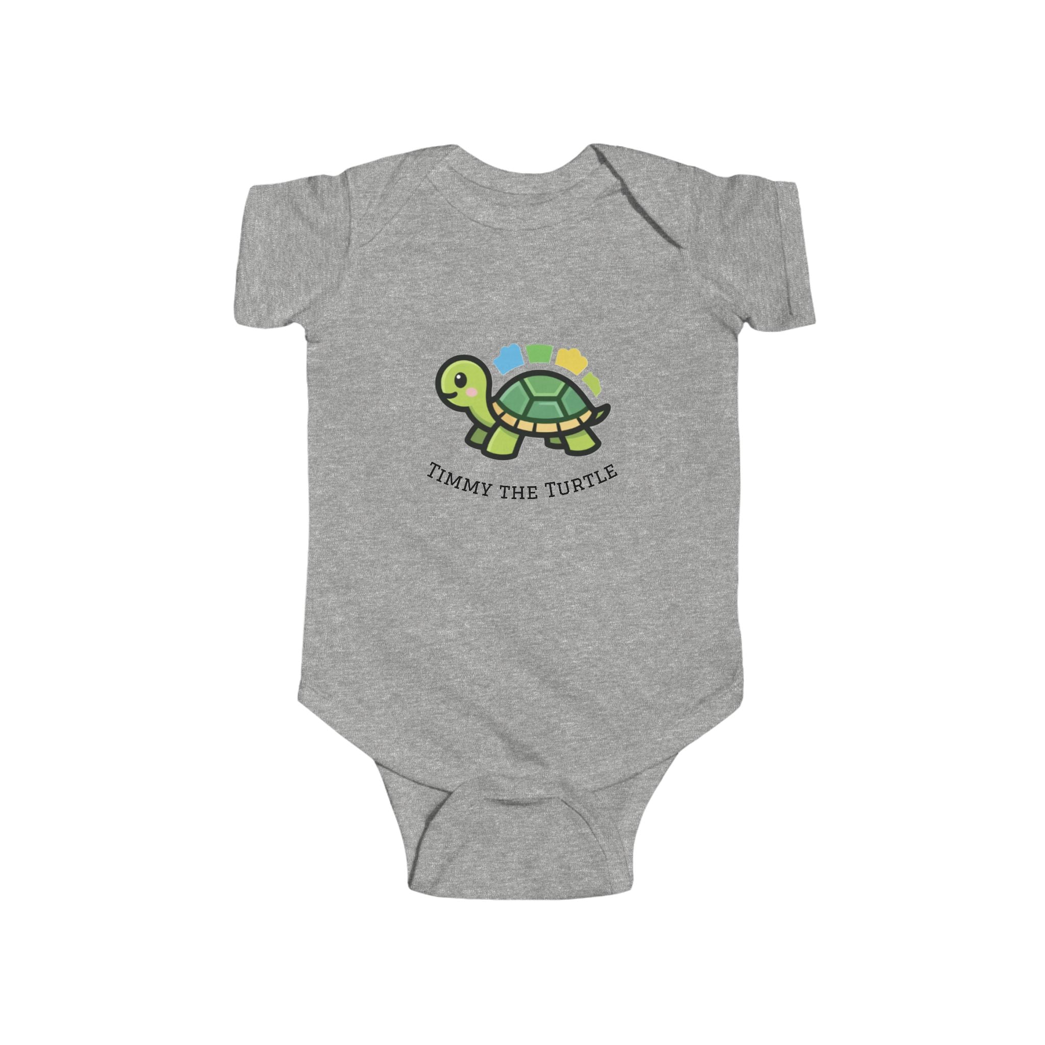 Baby Bodysuit "Timmy the Turtle" Infant Onesie