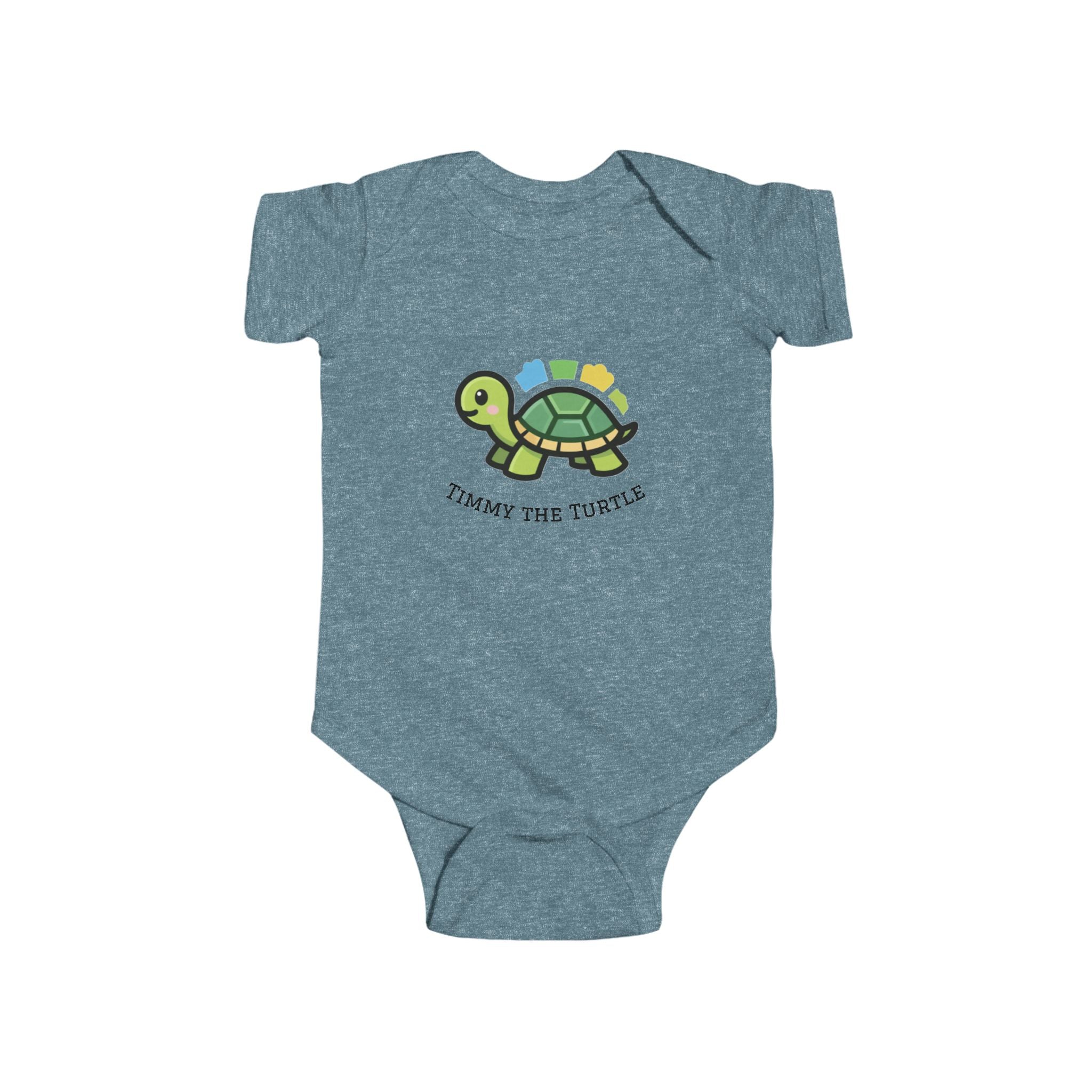 Baby Bodysuit "Timmy the Turtle" Infant Onesie