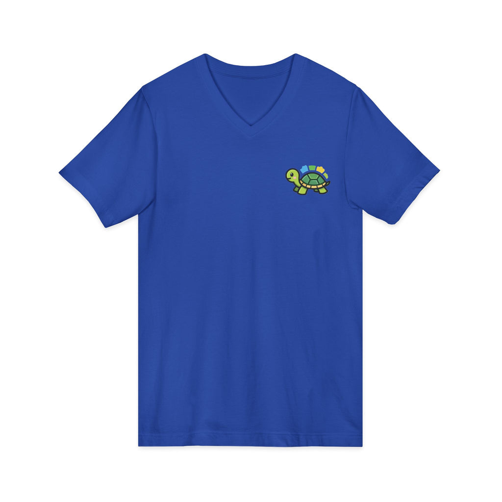 HatchSafe Turtle Logo V-Neck Tee
