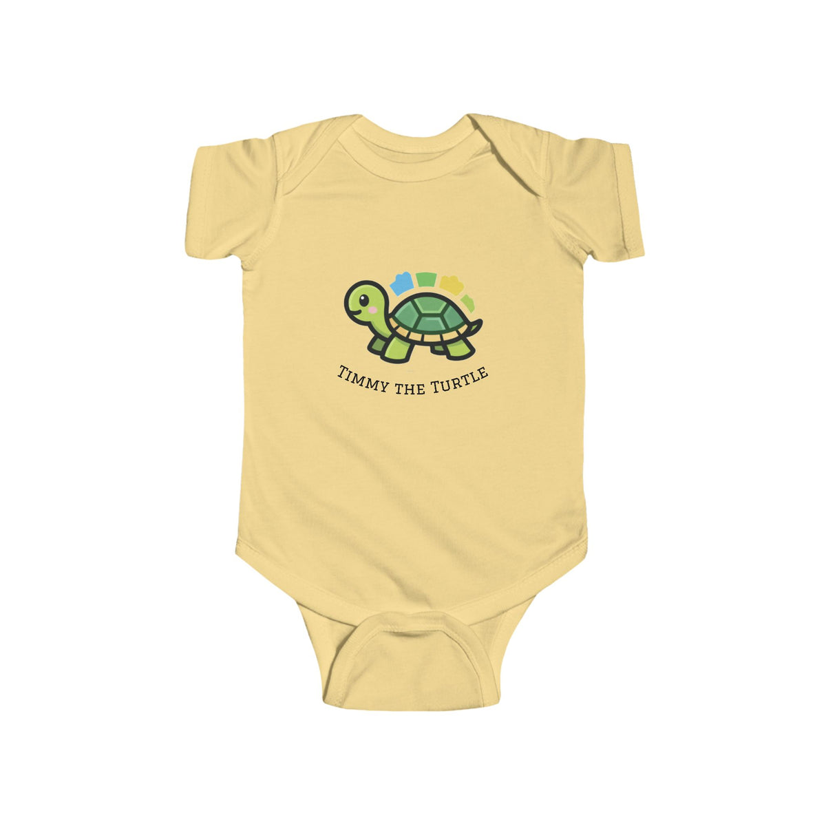 Baby Bodysuit "Timmy the Turtle" Infant Onesie