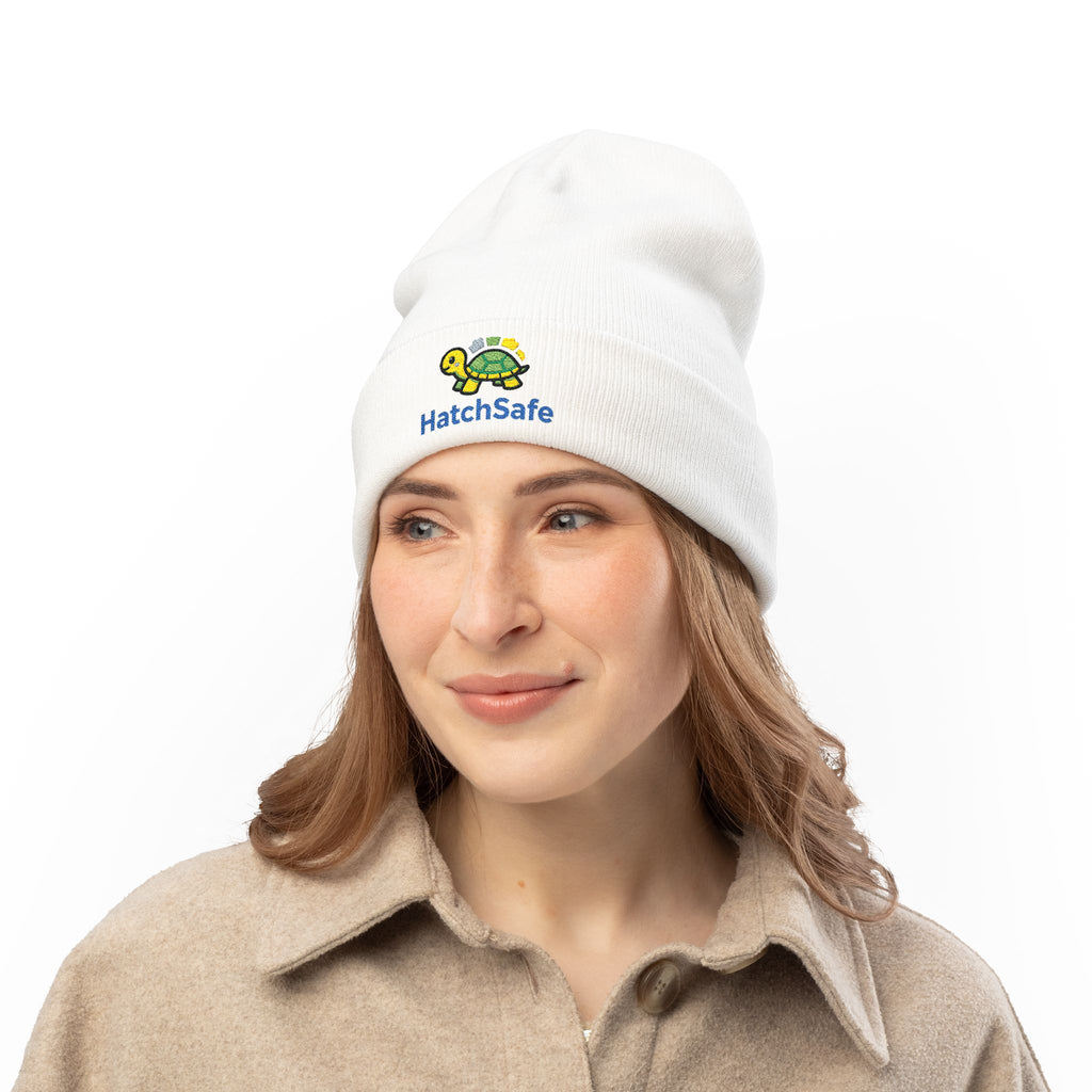Embroidered Sea Turtle Beanie