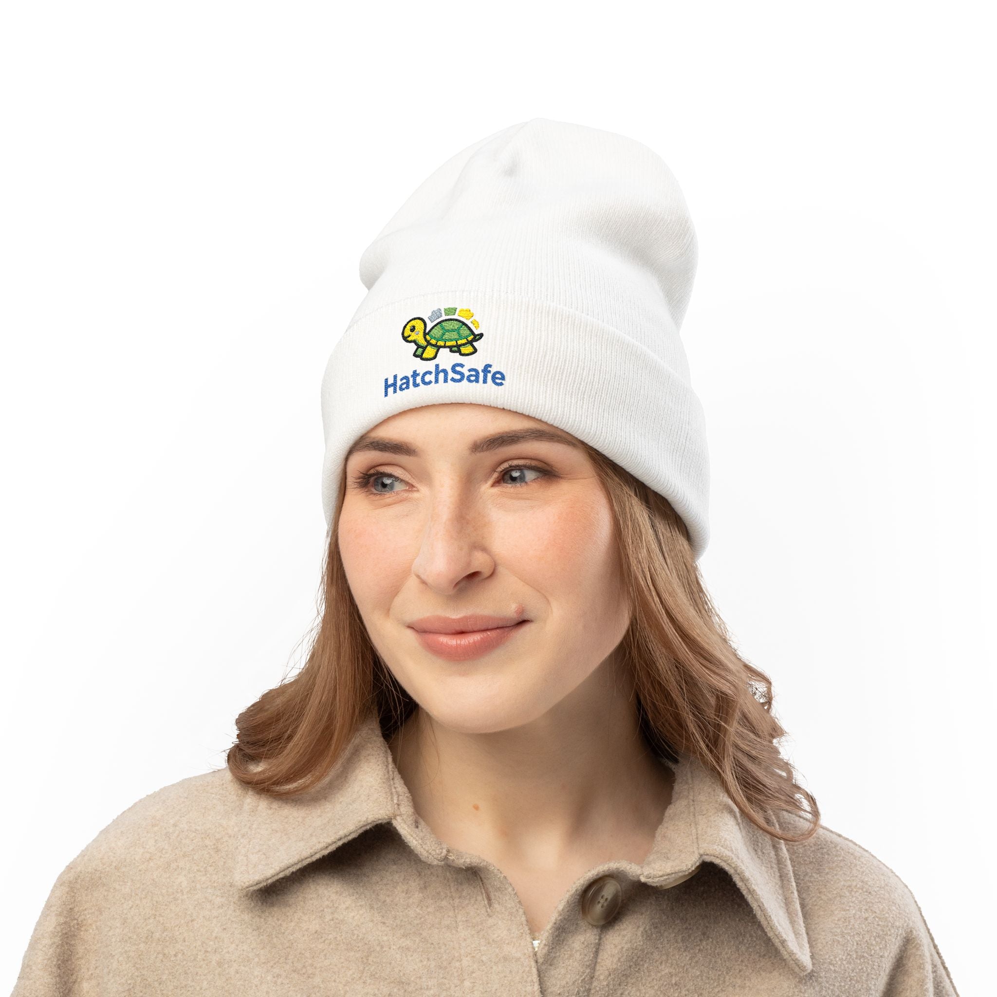 Embroidered Sea Turtle Beanie