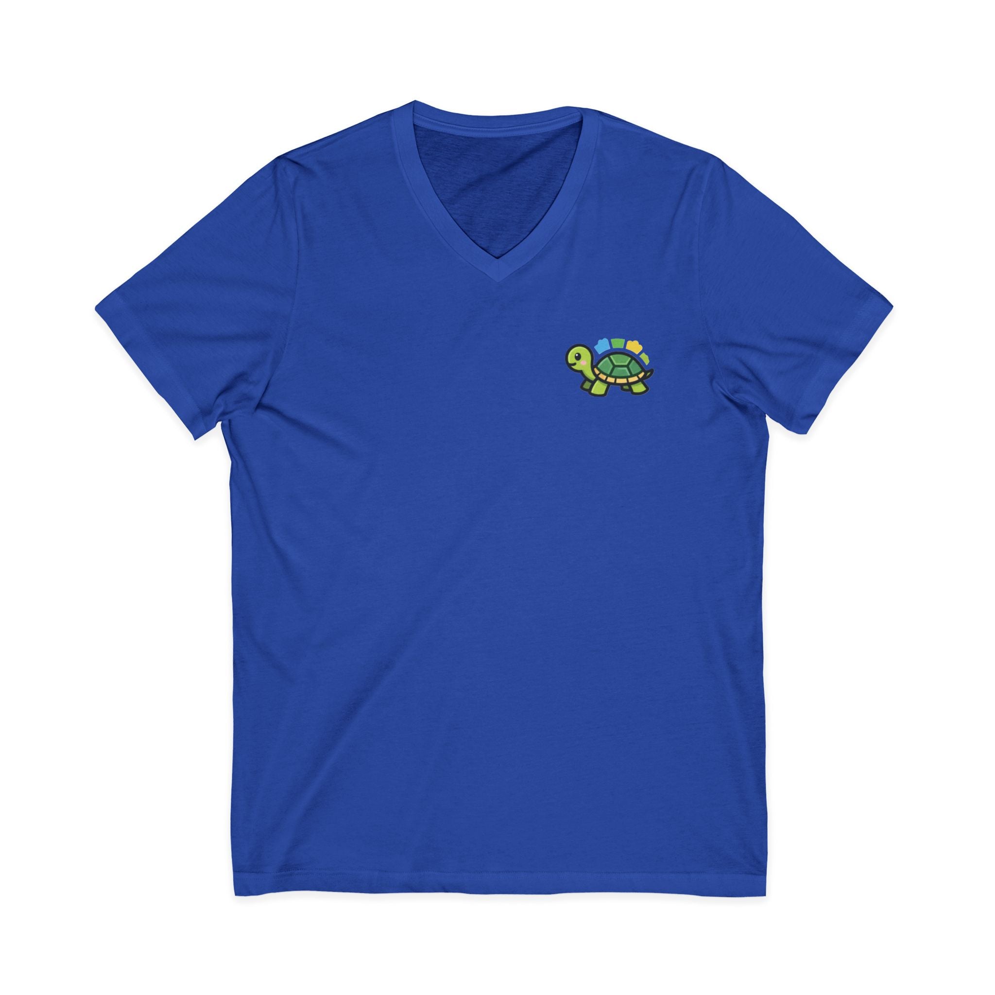 HatchSafe Turtle Logo V-Neck Tee