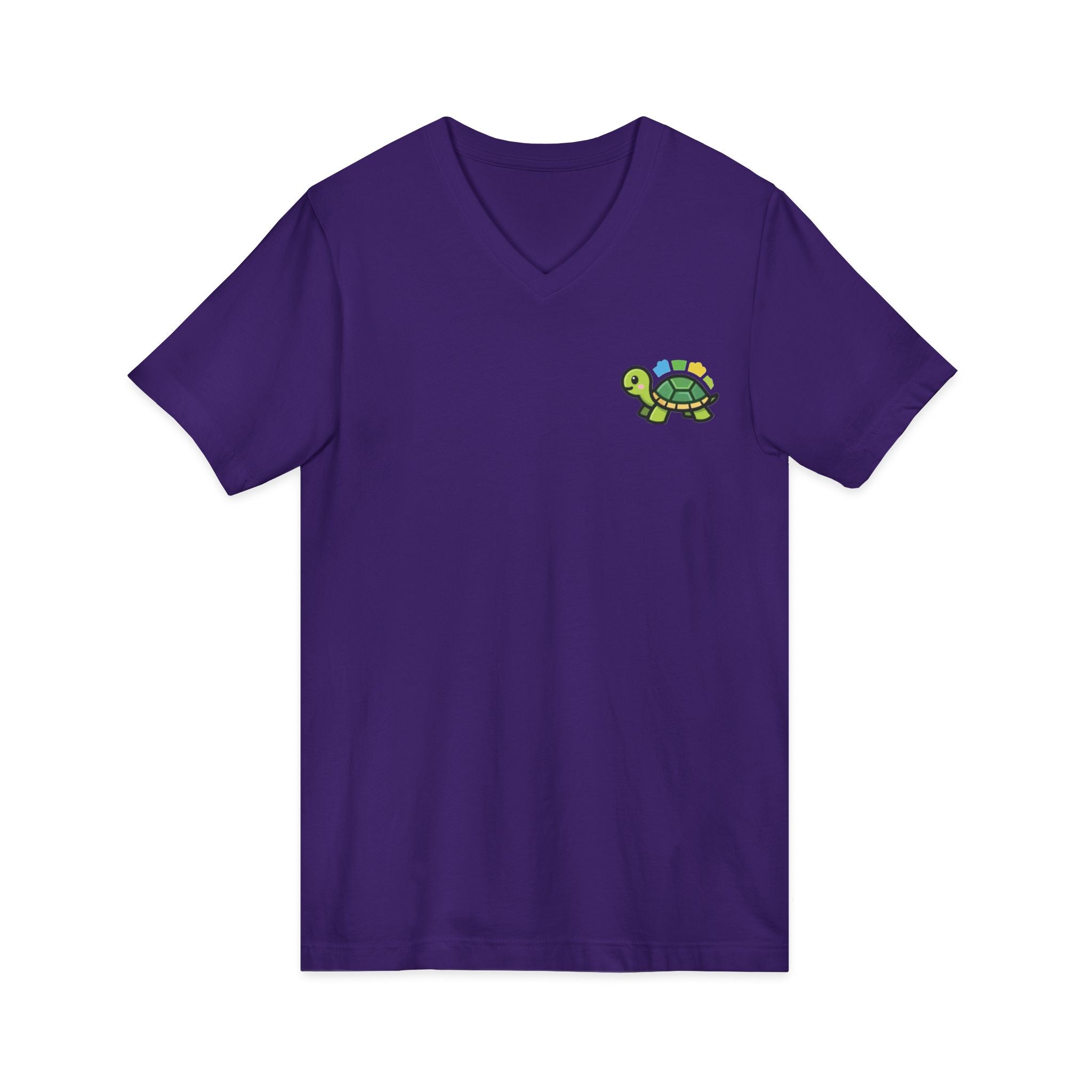 HatchSafe Turtle Logo V-Neck Tee