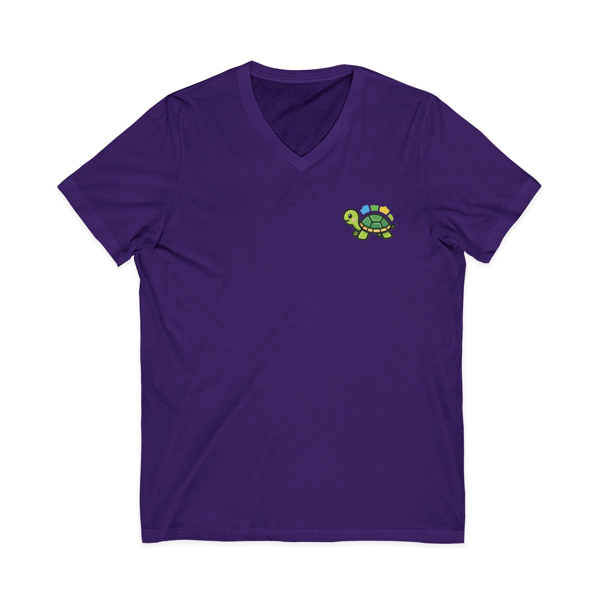 HatchSafe Turtle Logo V-Neck Tee
